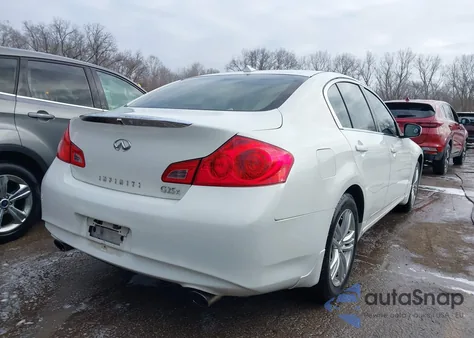 2012 Infiniti G25X из США, поврежденный, VIN JN1DV6AR0CM730686